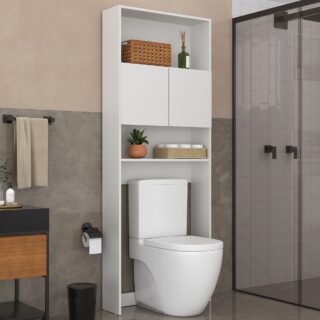 Simplistic Toilet Cabinet - 2 Door